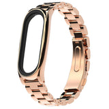 Max Replacement Band Metal Bracelet Wristband for Xiaomi Band 3 Rose Gold - Aladdin Shoppers