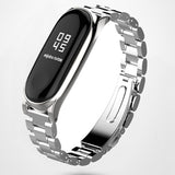 Max Replacement Band Metal Bracelet Wristband for Xiaomi Band 3 Rose Gold - Aladdin Shoppers