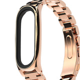 Max Replacement Band Metal Bracelet Wristband for Xiaomi Band 3 Rose Gold - Aladdin Shoppers