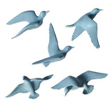 Max Resin 3D Handmade Flying Seagull Bird Crafts Wall Art Hanging Decor Blue A - Aladdin Shoppers