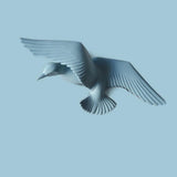 Max Resin 3D Handmade Flying Seagull Bird Crafts Wall Art Hanging Decor Blue E - Aladdin Shoppers