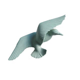 Max Resin 3D Handmade Flying Seagull Bird Crafts Wall Art Hanging Decor Green E - Aladdin Shoppers
