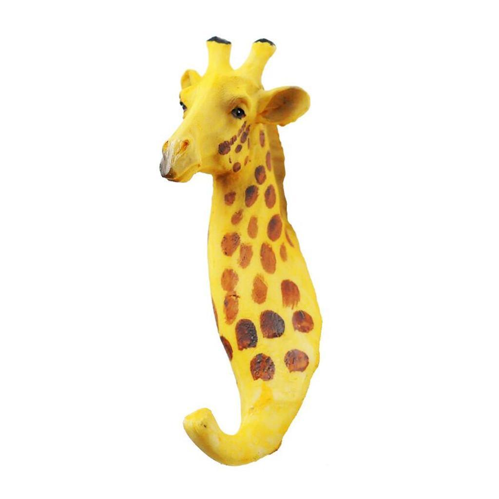 Max Resin Animal Wall Hanger Hook for Hanging Clothes, Goods, Decor Giraffe - Aladdin Shoppers