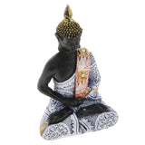 Max Resin Southeast Asian Buddha Statues Joss Buddha Decoration Crafts Blue B - Aladdin Shoppers