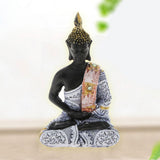 Max Resin Southeast Asian Buddha Statues Joss Buddha Decoration Crafts Blue B - Aladdin Shoppers