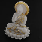 Max Resin Southeast Asian Buddha Statues Ornaments White - Aladdin Shoppers