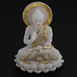Max Resin Southeast Asian Buddha Statues Ornaments White - Aladdin Shoppers