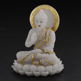Max Resin Southeast Asian Buddha Statues Ornaments White - Aladdin Shoppers