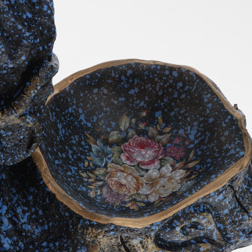 Max Resin Wine Rack Branches Birds Decor Wine Storage Shelf for Cabinet Blue - Aladdin Shoppers