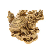 Max Retro Feng Shui Dragon Tortoise Statue Figurine Lucky Wealth Ornament Turtle - Aladdin Shoppers