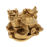 Max Retro Feng Shui Dragon Tortoise Statue Figurine Lucky Wealth Ornament Turtle - Aladdin Shoppers