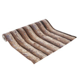 Max Retro Wood Grain Striped Tree Pattern Wallpaper Background Brown - Aladdin Shoppers