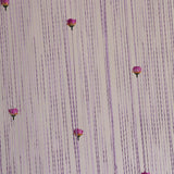 Max Rose Flower String Curtain Window Tassel Valance Room Dividers Purple - Aladdin Shoppers
