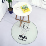 Max Round Baby Crawling Mat Activity Gym Play Mat Picnic Carpet Doormat Deer - Aladdin Shoppers