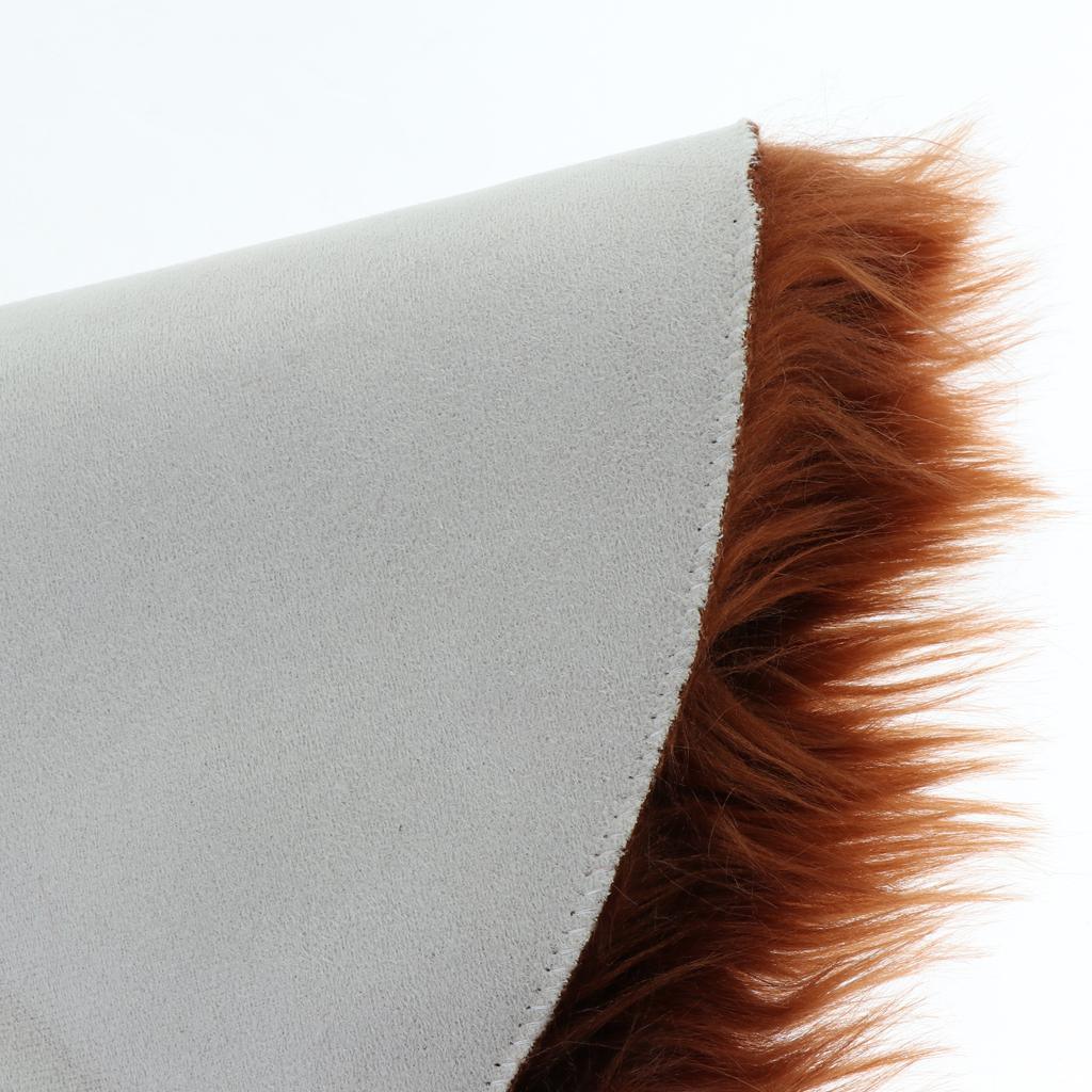 Max Round Fake Wool Shaggy Rug Carpet Floor Mat for Home Decor Coffee - Aladdin Shoppers
