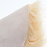 Max Round Fake Wool Shaggy Rug Carpet Floor Mat for Home Decor Light Beige - Aladdin Shoppers