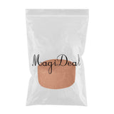 Max Round Linen Fabric Footstool Cover Wooden Stool Slipcover Orange 28x13cm - Aladdin Shoppers