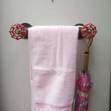 Max Rustic Industrial Pipe Toilet Paper Holder Wall Mounted Towel Rack Shelf B - Aladdin Shoppers
