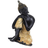 Max Sakyamuni Buddha Miniature Meditation Statue Hand-painted Resin Sculpture #4 - Aladdin Shoppers