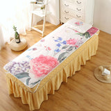 Max Salon SPA Massage Beauty Bed Pad Ice Silk Mat Cooling Mattress Mass Flower - Aladdin Shoppers