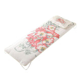 Max Salon SPA Massage Beauty Bed Pad Ice Silk Mat Cooling Mattress Red Flower - Aladdin Shoppers