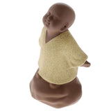 Max Sand tea pet ceramic sami monk purple sand home gifts crafts yellow - Aladdin Shoppers