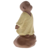 Max Sand tea pet ceramic sami monk purple sand home gifts crafts yellow - Aladdin Shoppers