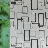 Max Self Adhesive Frosted Window Film For UV Rejection Heat Control Style 12 - Aladdin Shoppers