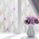 Max Self Adhesive Frosted Window Film For UV Rejection Heat Control Style 15 - Aladdin Shoppers
