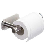 Max Self Adhesive Toilet Paper Holder Tissue Paper Roll Holder Stainless Steel - Aladdin Shoppers