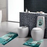 Max Set Adhesive Bathroom Toilet Seat Cover Decal Sticker Mural 11 - Aladdin Shoppers