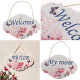 Max Shabby Chic Wood Sign Bar Cafe Shop Store Door Decor Hanging Plaque My Room - Aladdin Shoppers