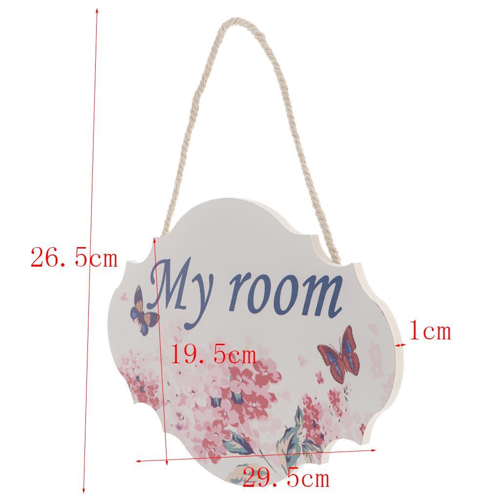 Max Shabby Chic Wood Sign Bar Cafe Shop Store Door Decor Hanging Plaque My Room - Aladdin Shoppers