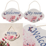 Max Shabby Chic Wood Sign Bar Cafe Shop Store Door Decor Hanging Plaque My Room - Aladdin Shoppers