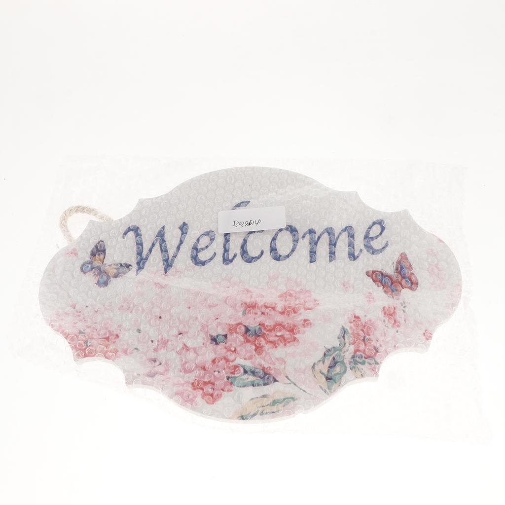 Max Shabby Chic Wood Sign Bar Cafe Shop Store Door Decor Hanging Plaque Welcome - Aladdin Shoppers