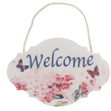 Max Shabby Chic Wood Sign Bar Cafe Shop Store Door Decor Hanging Plaque Welcome - Aladdin Shoppers