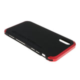Max Shockproof Metal Bumper Case Cover for iPhone XS Black+Red - Aladdin Shoppers