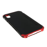 Max Shockproof Metal Bumper Case Cover for iPhone XS Black+Red - Aladdin Shoppers