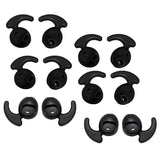 Max Silicone Gel Earbuds Eartips Caps for Samsung Galaxy S6 S7 Black - Aladdin Shoppers