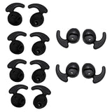 Max Silicone Gel Earbuds Eartips Caps for Samsung Galaxy S6 S7 Black - Aladdin Shoppers