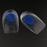 Max Silicone Gel Heel Cups Shoe Inserts for Plantar Fasciitis Sore Heel Pain L - Aladdin Shoppers