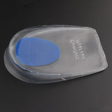 Max Silicone Gel Heel Cups Shoe Inserts for Plantar Fasciitis Sore Heel Pain L - Aladdin Shoppers