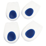 Max Silicone Gel Heel Cups Shoe Inserts for Plantar Fasciitis Sore Heel Pain S - Aladdin Shoppers
