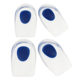 Max Silicone Gel Heel Cups Shoe Inserts for Plantar Fasciitis Sore Heel Pain S - Aladdin Shoppers