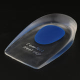Max Silicone Gel Heel Cups Shoe Inserts for Plantar Fasciitis Sore Heel Pain S - Aladdin Shoppers