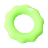 Max Silicone Hand Finger Grip Ring Muscle Power Training Exerciser Green 15LB - Aladdin Shoppers