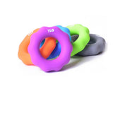 Max Silicone Hand Finger Grip Ring Muscle Power Training Exerciser Green 15LB - Aladdin Shoppers