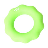 Max Silicone Hand Finger Grip Ring Muscle Power Training Exerciser Green 15LB - Aladdin Shoppers
