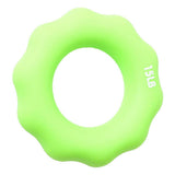 Max Silicone Hand Finger Grip Ring Muscle Power Training Exerciser Green 15LB - Aladdin Shoppers