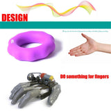 Max Silicone Hand Finger Grip Ring Muscle Power Training Exerciser Green 15LB - Aladdin Shoppers